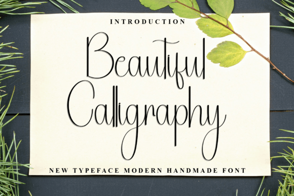 Beautiful Calligraph Font for High-Impact Campaigns