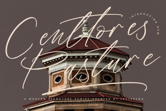 Centtores Pasture: A Modern Handwritten Font for Editors