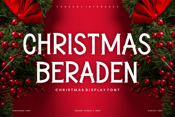 Christmas Beraden: A Friendly Handwritten Typeface