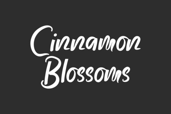 Cinnamon Blossoms: A Handwritten Font for Makers