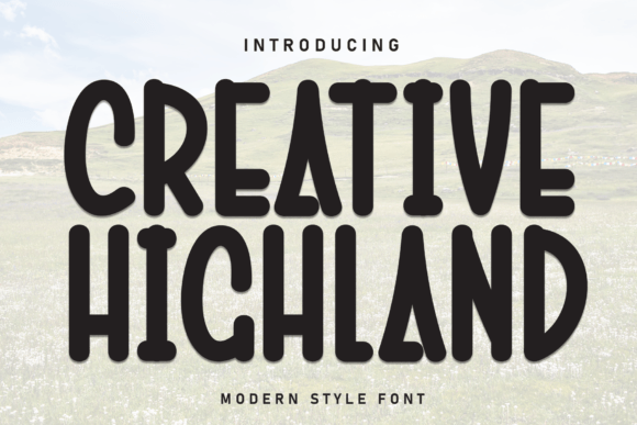 Creative Highland: A Sweet Handwritten Font for Your Brand