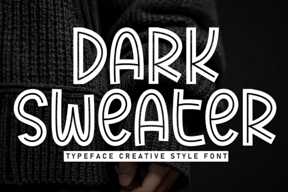 Dark Sweater Font for Modern Web Design