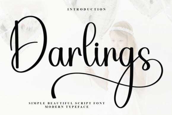 Darlings Font: Soft Script for Modern Branding