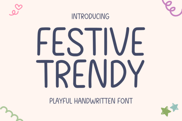 Festive Trendy Font for Social Campaigns