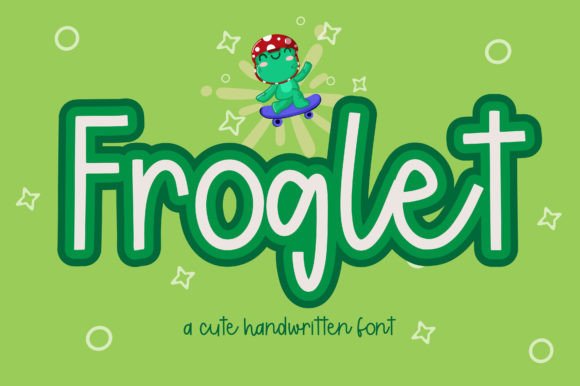 Froglet: A Friendly Handwritten Font for Campaigns