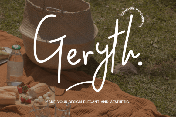 Geryth Font: The Ultimate Guide to This Effortless Script