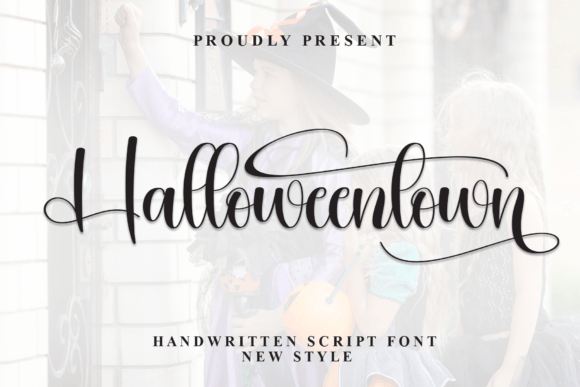 Halloweentown Typeface for Handwritten Branding