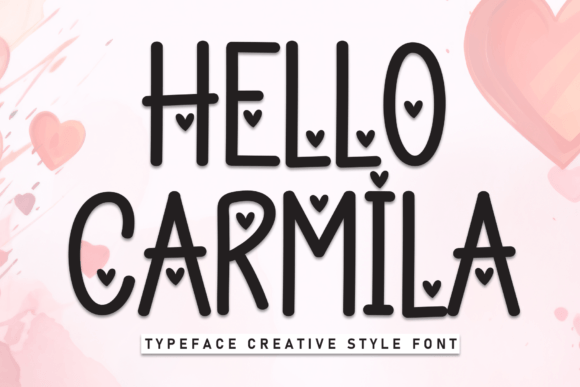 Hello Carmila Font for Small Business Branding