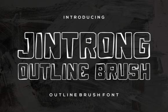Jintrong Outline: A Handmade Font for Modern Makers