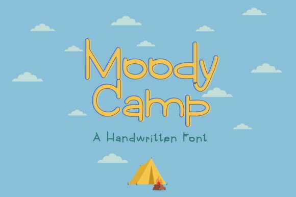 Moodycamp: A Sweet Handwritten Font for Editorial Design