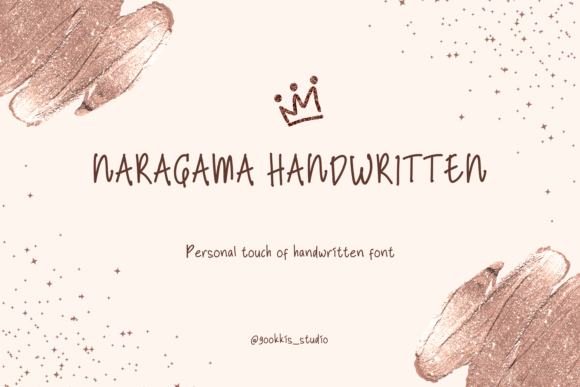 Naragama Font: Elevating Web Design with Handwritten Elegance