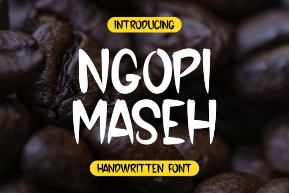 Ngopi Maseh: A Natural Handwritten Typeface for Web Design