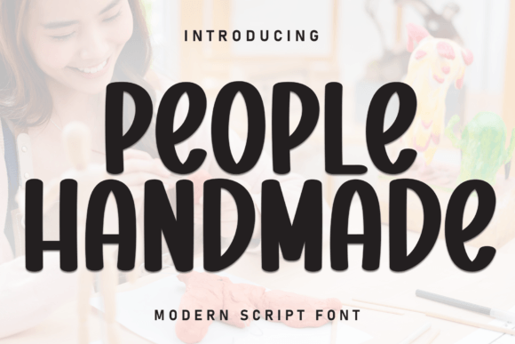 People Handmade Font for Authentic Campaigns