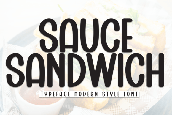 Sauce Sandwich: A Handwritten Typeface for Editorial Design