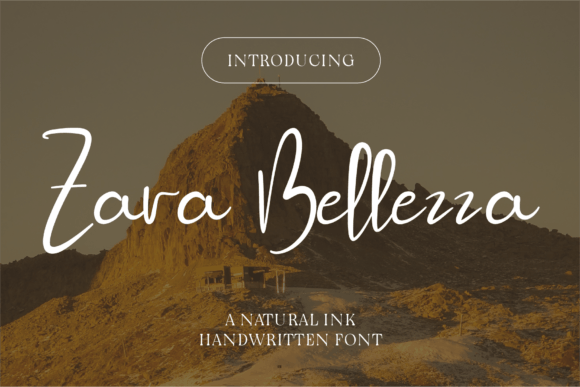 Zara Bellezza: The Handwritten Font for Elegant Branding